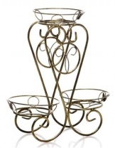   14-043-WG подставка на 3 цветка										