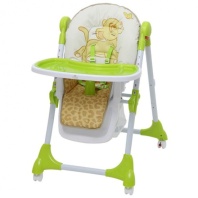  Стульчик для кормления Polini kids Disney baby 470 Король лев, зеленый (1)