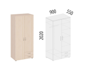 Альфа 63.105 Шкаф многофункциональный