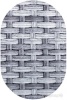 Ковер "Лайла де Люкс" (15743_10744) Овал 0,7х1,4