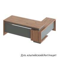 Дельта Стол с боковой тумбой АДЛ-118