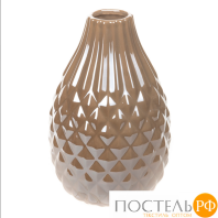   113749 Ваза декоративная, керамика 15х15х19 (уп. 1/12шт.)