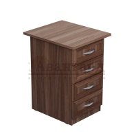 Тумба приставная с ящиками "Бизнес - класс" 500*750*600