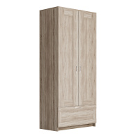 2.02.01.020.3 СИРИУС шкаф комбинированный "2 двери и 1 ящик сонома RU"