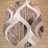 Ковер "Лайла де Люкс" (15892_10834) Овал 0,6х1,0