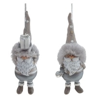   774686 Изделие декоративное подвесное "Дед Мороз", L5 W4 H12 см, 2в.