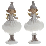   793903 Фигурка декоративная "Ангел", L6 W6 H15 см, 2в.