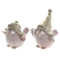   744240 Фигурка декоративная "Воробей", L10,5 W10 H9 см, 2в.