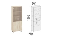 Лидер 84.13 Шкаф для сувениров 