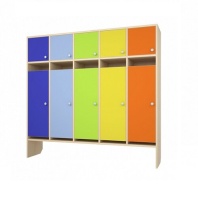   Шкаф для детского сада с антресолью 1 секция