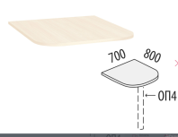 Рубин 40.74 БО Приставка без опоры
