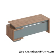 Дельта Стол с тумбой(2 ящика) АДП-218