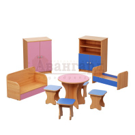 Кровать детская игровая Игровая мебель "Малютка" .